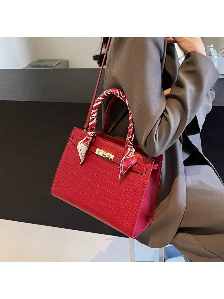 Designer Handbags, PU Leather, Adjustable Shoulder Strap, Women's Shoulder Bag, Crossbody Bag - Ideal Choice for Daily Use