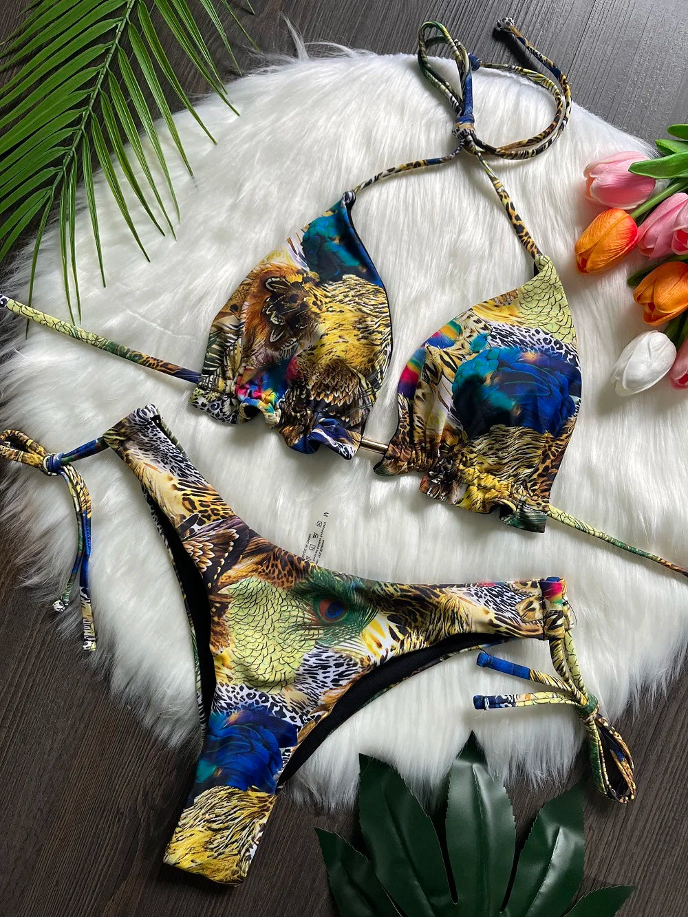 2025 Popular Womens Beachwear Sexy Bikinis Set Hot Sport Swimwear Push-Up Padded Swimsuit Exquisite Bather Swimwear