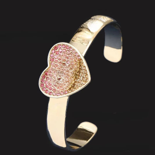 2025 New Bangles Geometric Pattern Zircon Model Shines Brightly To Create An Elegant Look for Everyday