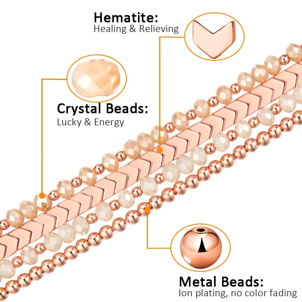 Beaded Compatible Apple Watch Band 38 40 41 42 44 45mm for Women, iWatch Series SE 9 8 7 6 5 4 3 2 1 Handmade Elastic Band