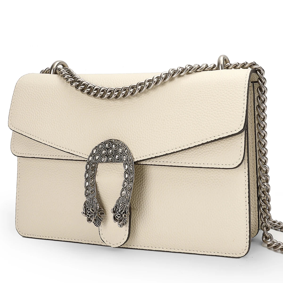 luxury brand design crossbody bags for women genuine leather chains shoulder bag high quality fashion Funky purses and handbags