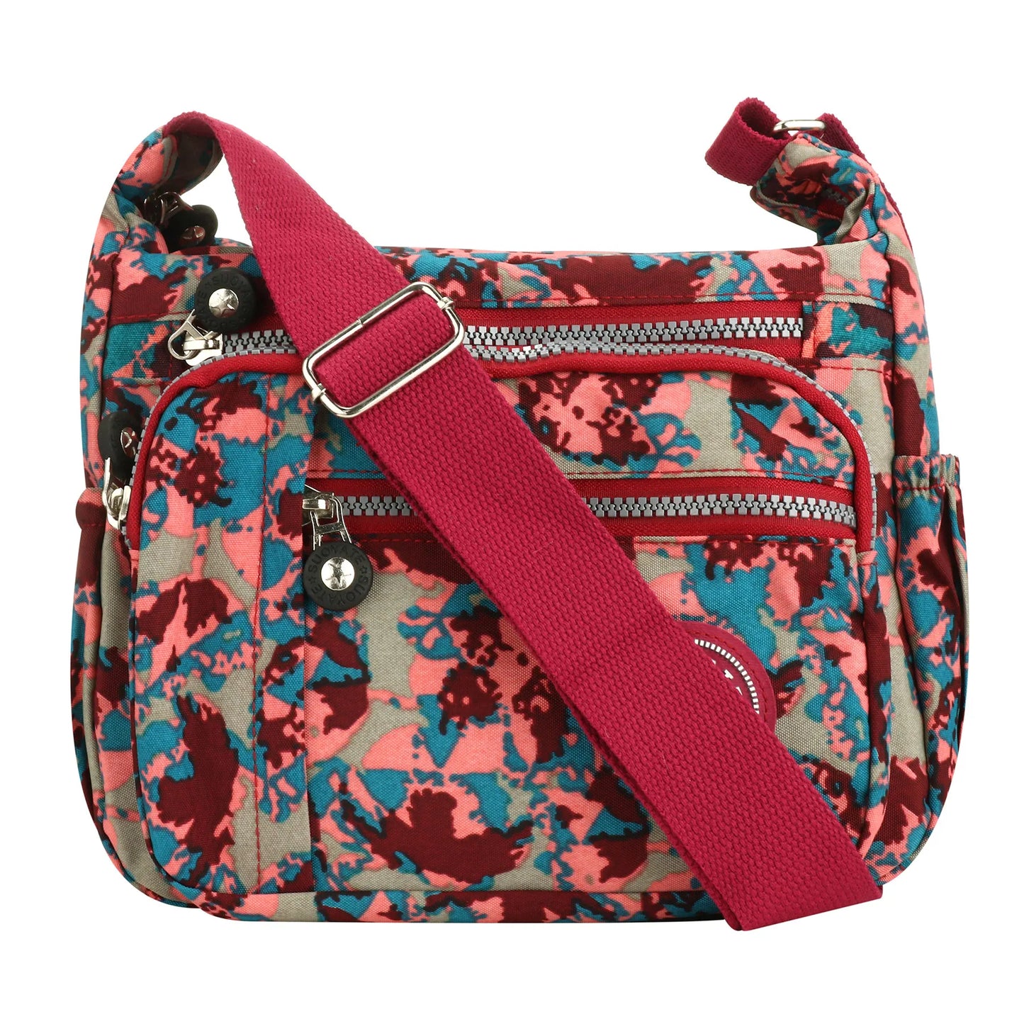 Multifunctional Outdoor Crossbody Bag Shoulder Handbag Women's Nylon Waterproof Messenger Bags For Ladies Diagonal Bag Purses