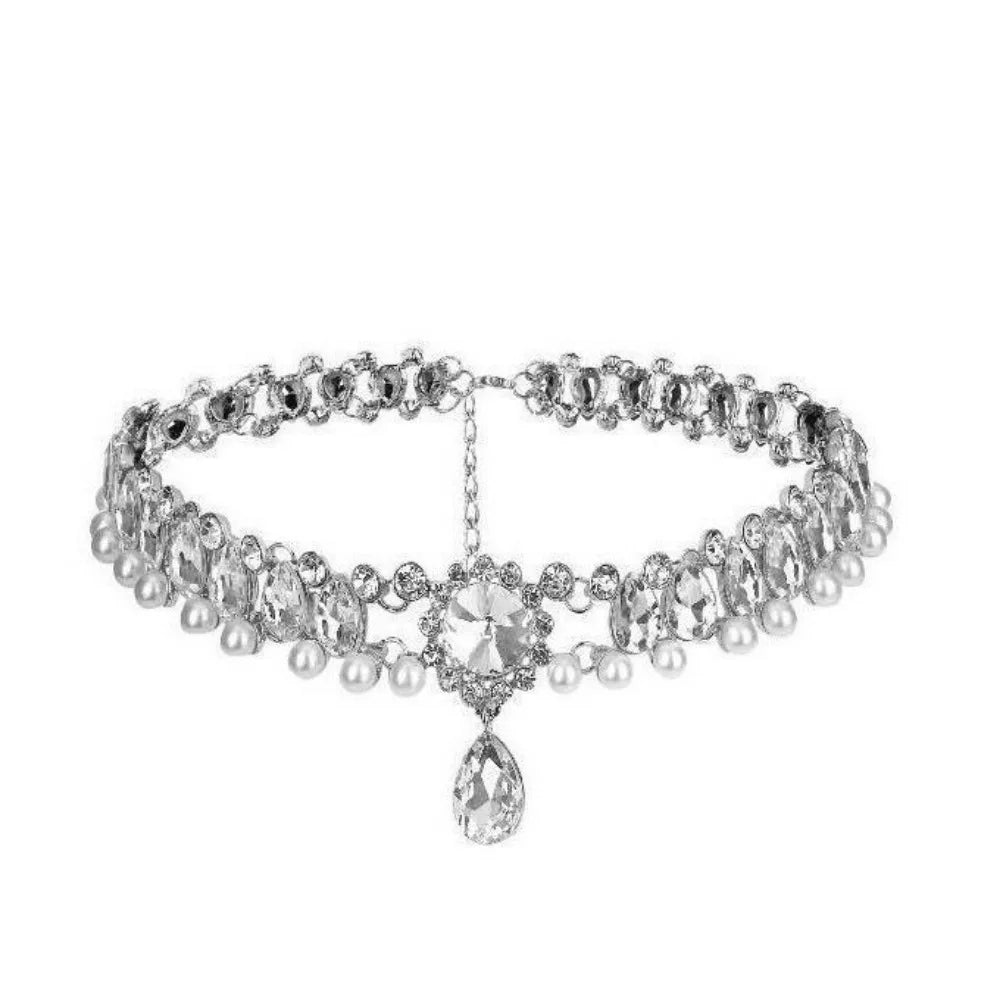 2025 New Zircon Necklace Premium Sense Collarbone Chain for Women