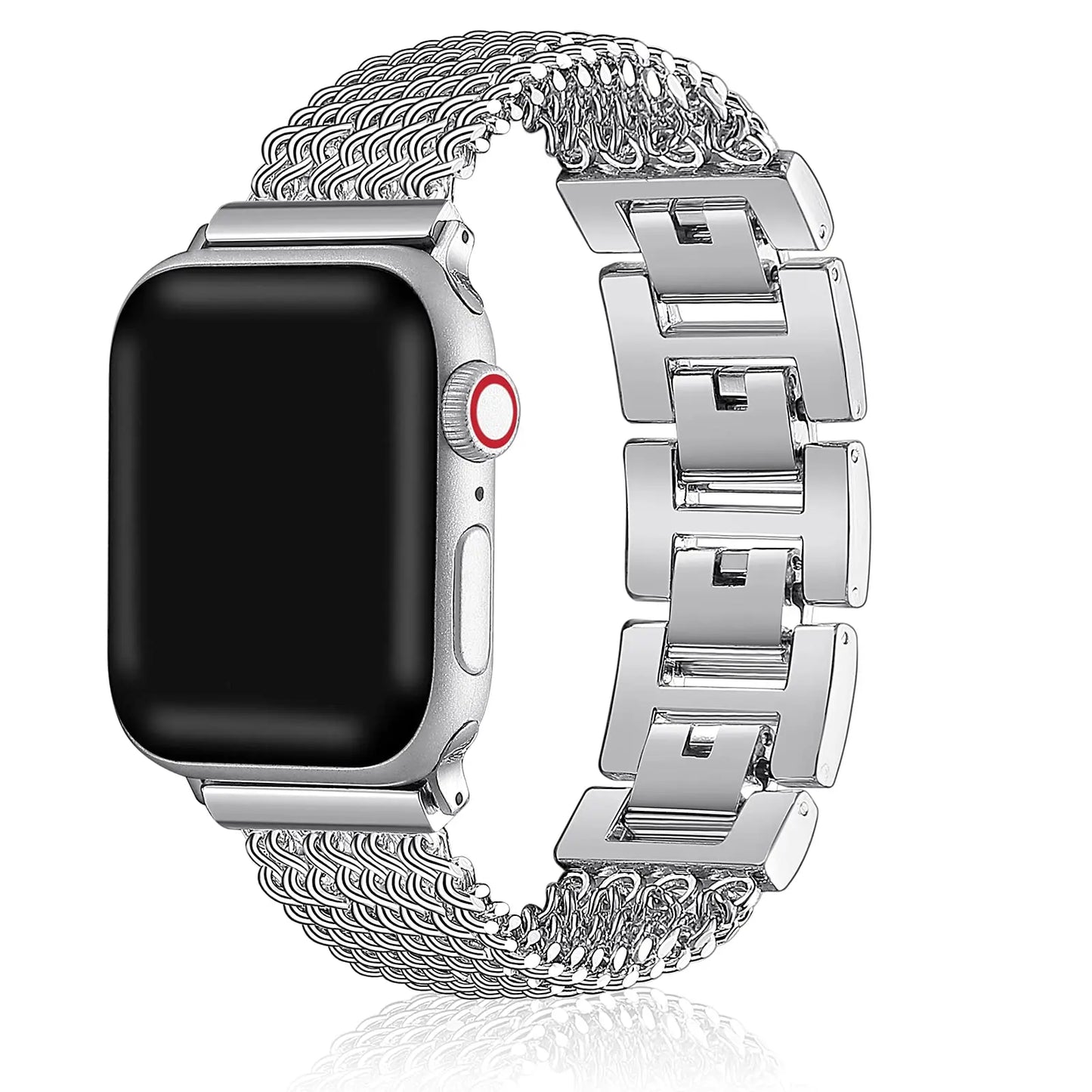 Starlight band for Apple watch 8/Ultra 49mm 40mm 41mm 45mm 44mm 42/38mm Stainless steel bracelet iWatch Serie 7 6 5 4 3 SE strap