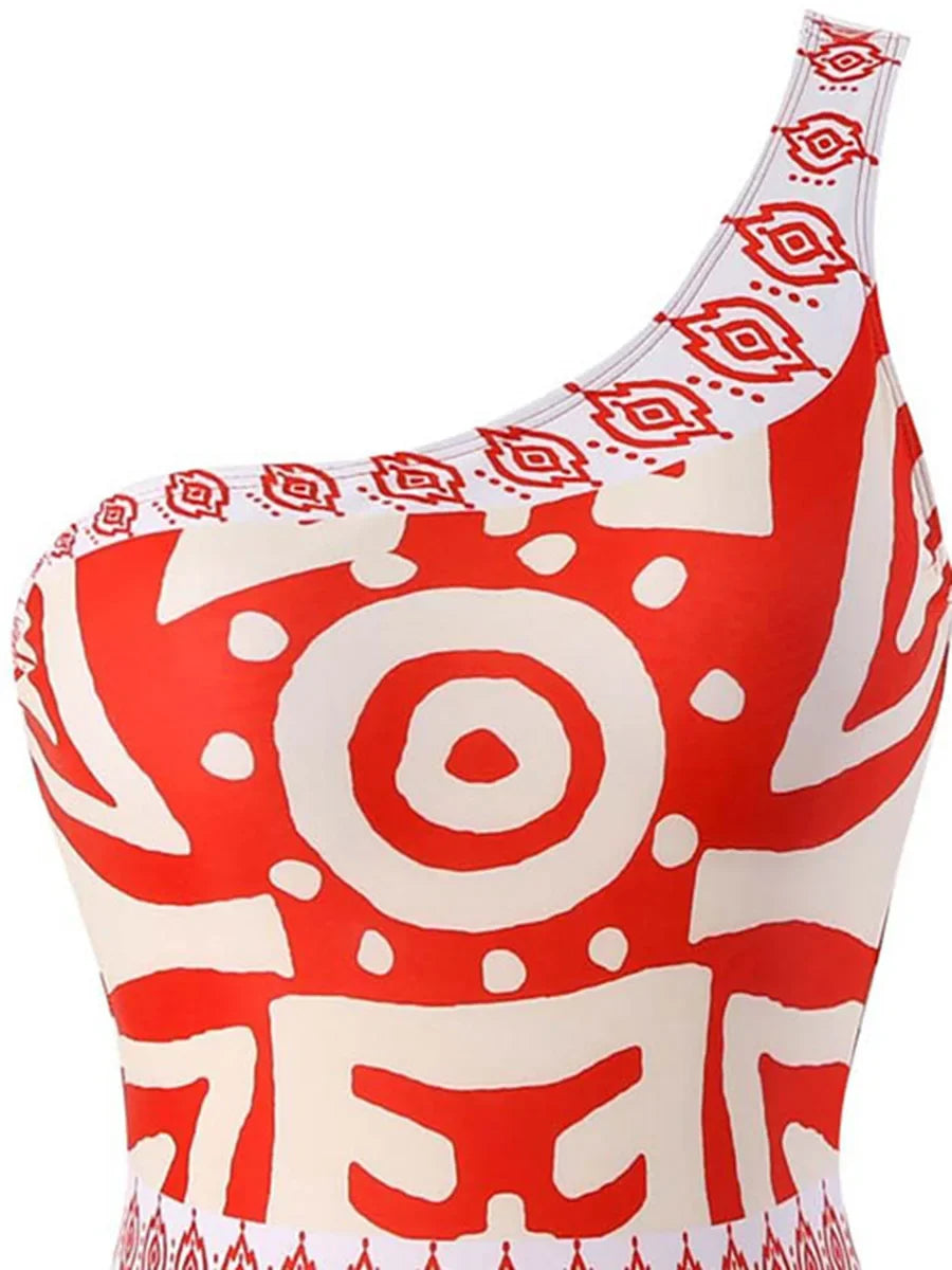 2025 One Piece Swimsuit & Long Pants Padded Sexy Swimwear Women Bathing Suit Female Swimming Summer Beachwear Bodysuit