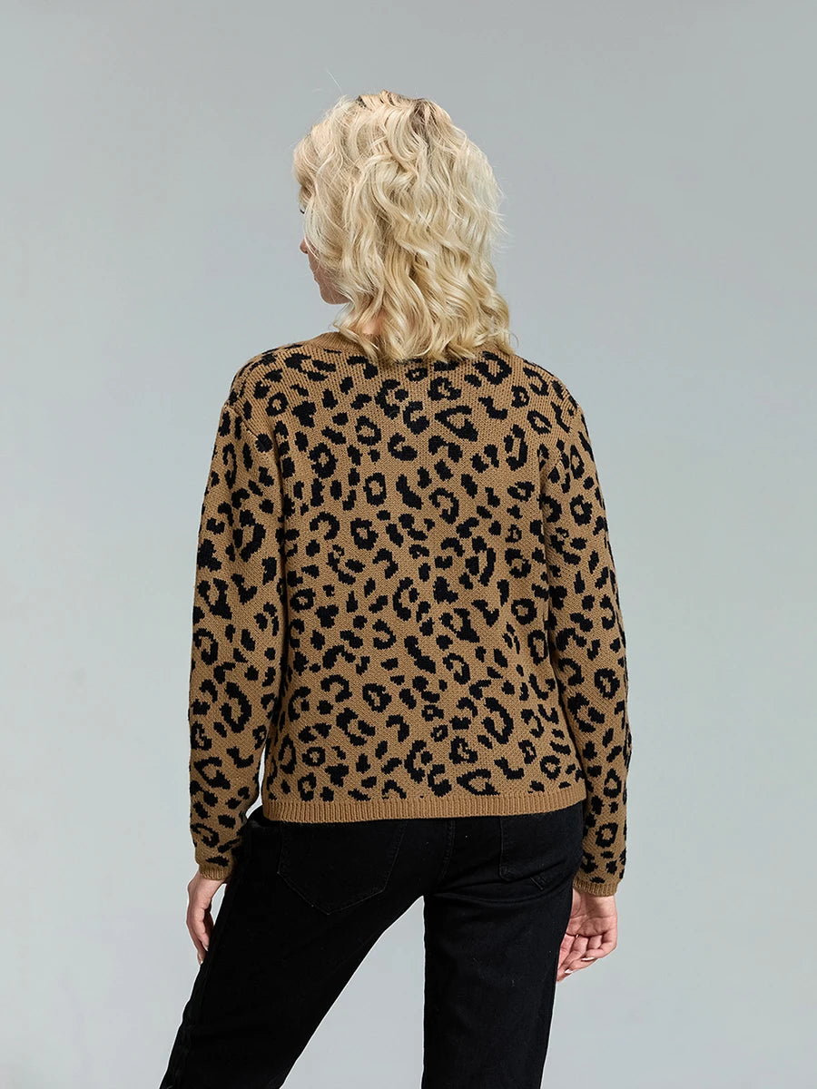 Women s Long Sleeve V-Neck Button Down Cardigan Sweater with Pockets - Cozy Fall Knit Jacket in Solid Color