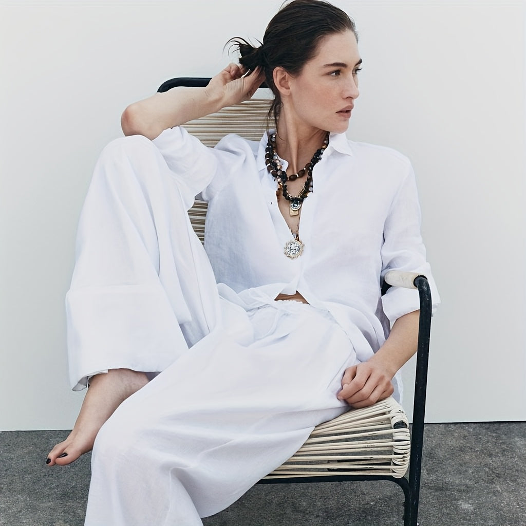 4pcs Bohemian Style Women's Multi-Layer Beaded Chain with Natural Stone Geometric Round and Rectangular Pendant Fashion High-End Layered Body Chain