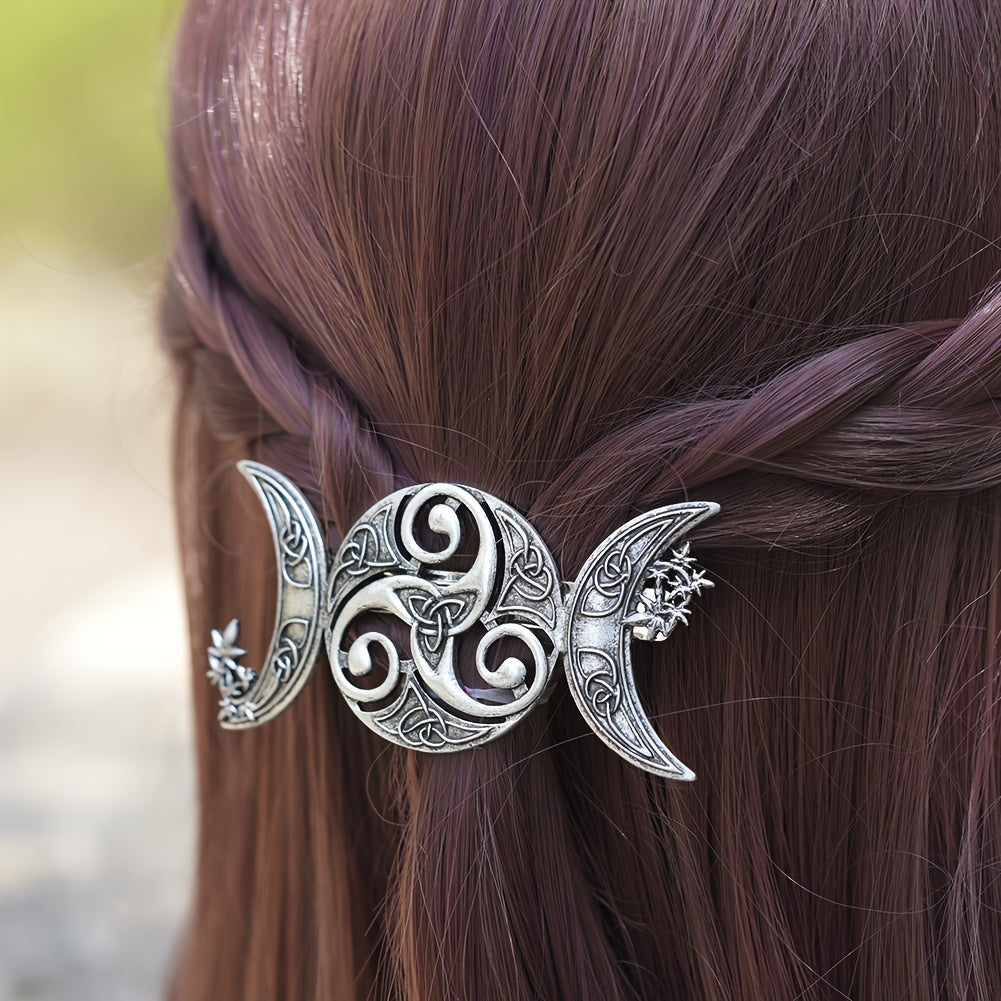 [Vintage Viking Hairpins] 9pcs Vintage Viking Hairpins | Celtic Hair Accessories, Mystical Fairy Headdress Jewelry Gift for Women