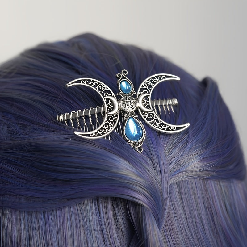 [Vintage Viking Hairpins] 9pcs Vintage Viking Hairpins | Celtic Hair Accessories, Mystical Fairy Headdress Jewelry Gift for Women