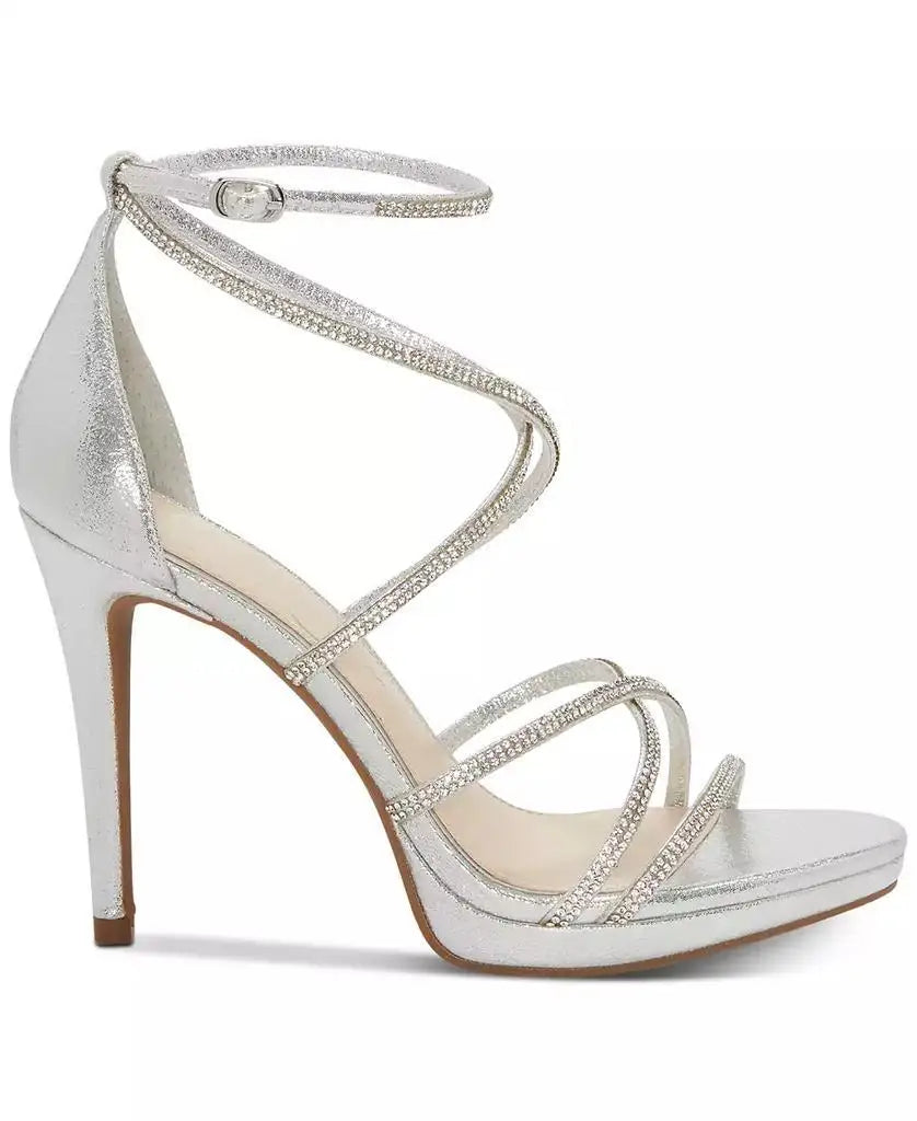 Jessica Simpson | Women's Jaeya Strappy Rhinestone High-Heel Dress Sandals