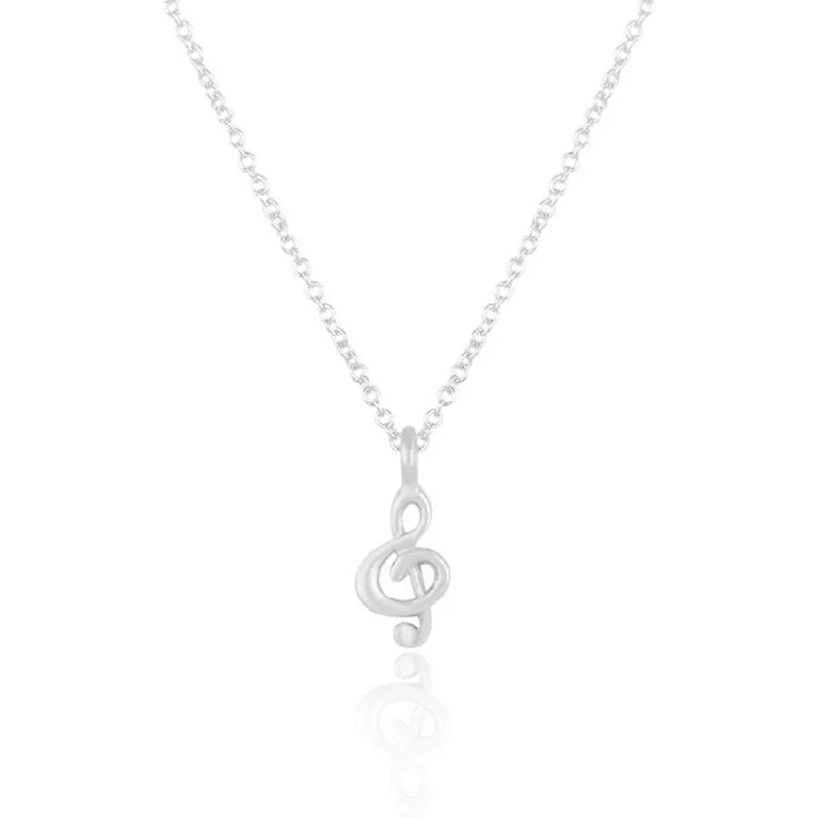 Fashion Jewelry Chain musical note Necklace For Women Style 022