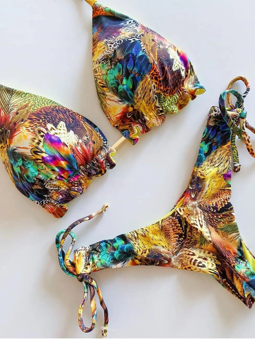 2025 Popular Womens Beachwear Sexy Bikinis Set Hot Sport Swimwear Push-Up Padded Swimsuit  Exquisite Bather Swimwear