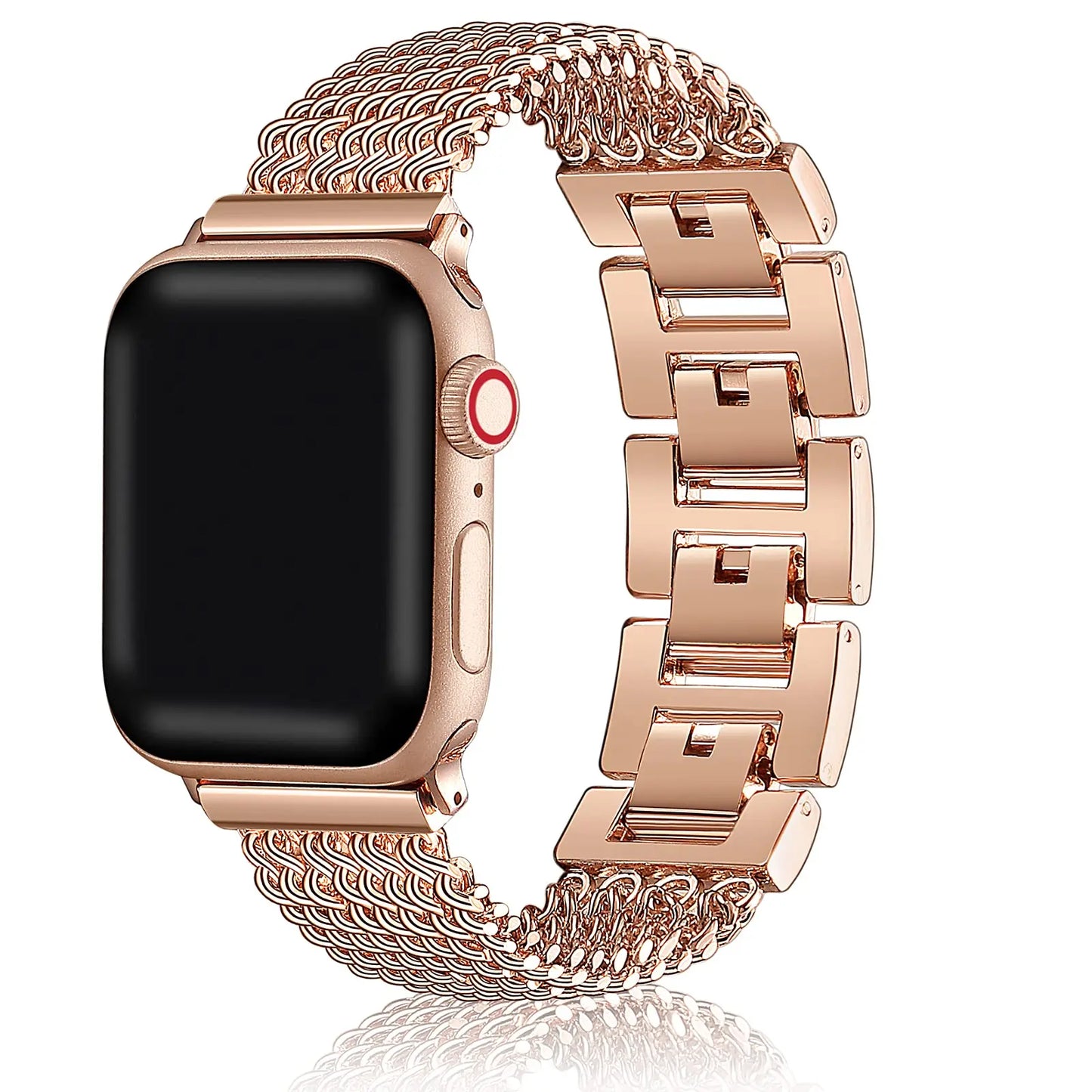 Starlight band for Apple watch 8/Ultra 49mm 40mm 41mm 45mm 44mm 42/38mm Stainless steel bracelet iWatch Serie 7 6 5 4 3 SE strap