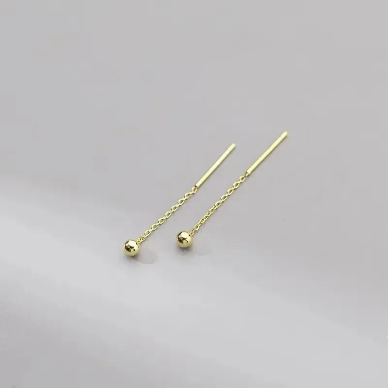 French Luxury Sweet Romantic Long Zircon Tassel Twisted Earrings for Women Jewelry Gift