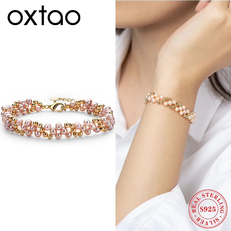 14K Gold Plated Pearl Bracelets for Women 5MM Cute Pearl Jewelry as Easter Basket Wedding Bridesmaid Gifts Jewelry Birthday Acc