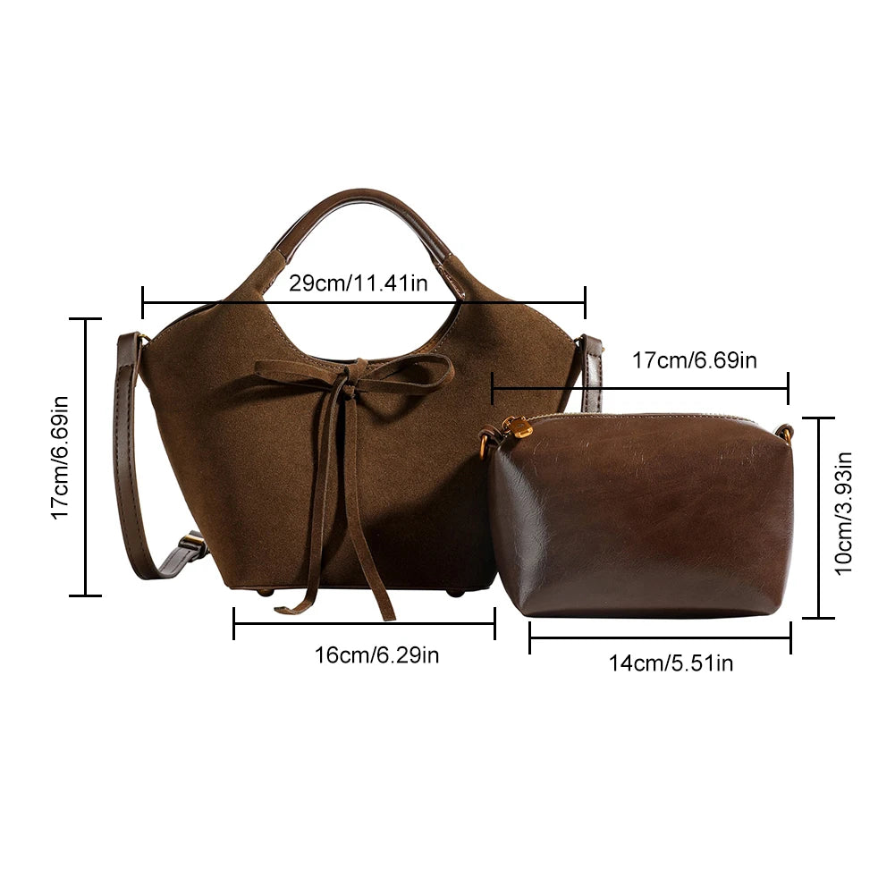 Shoulder Bag for Women Adjustable Strap Handbag PU Leather Trendy Top Handle Bag Tote Bag for Commuting Travel