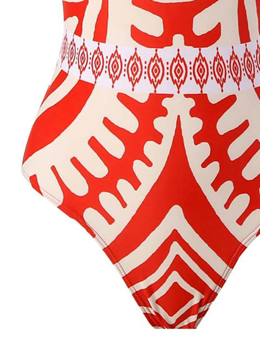 2025 One Piece Swimsuit & Long Pants Padded Sexy Swimwear Women Bathing Suit Female Swimming Summer Beachwear Bodysuit