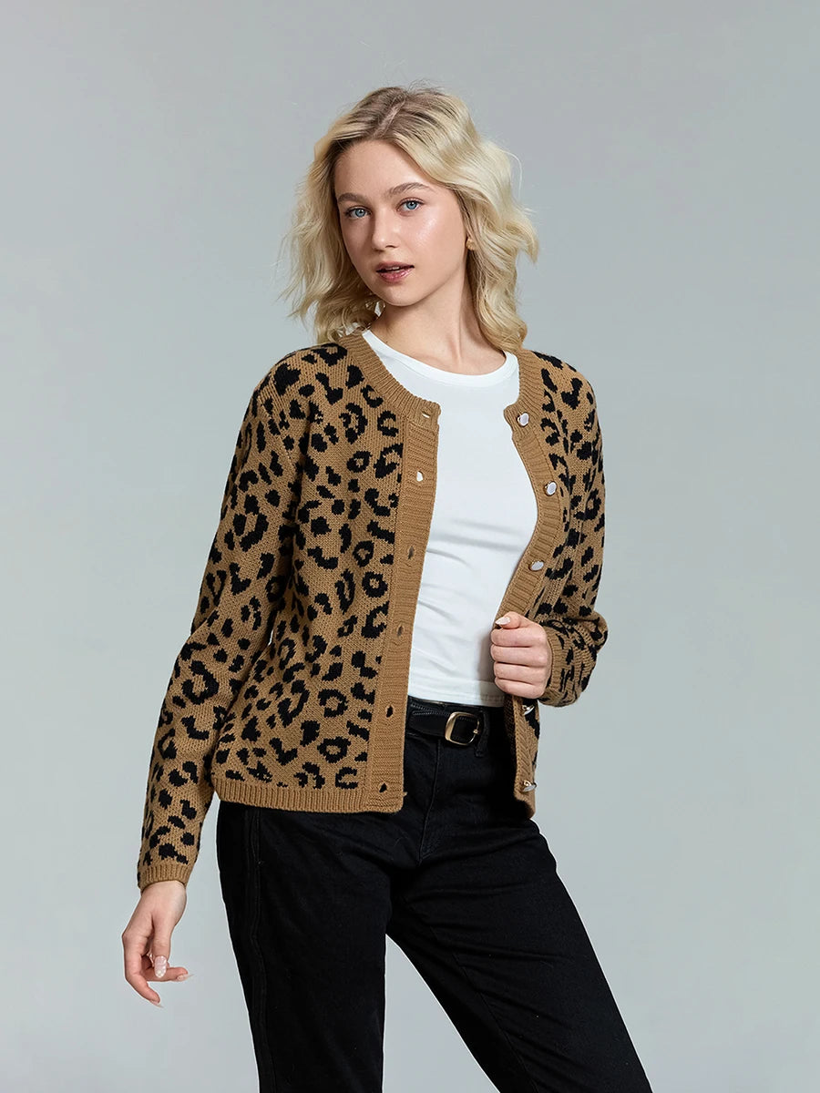 Women s Long Sleeve V-Neck Button Down Cardigan Sweater with Pockets - Cozy Fall Knit Jacket in Solid Color