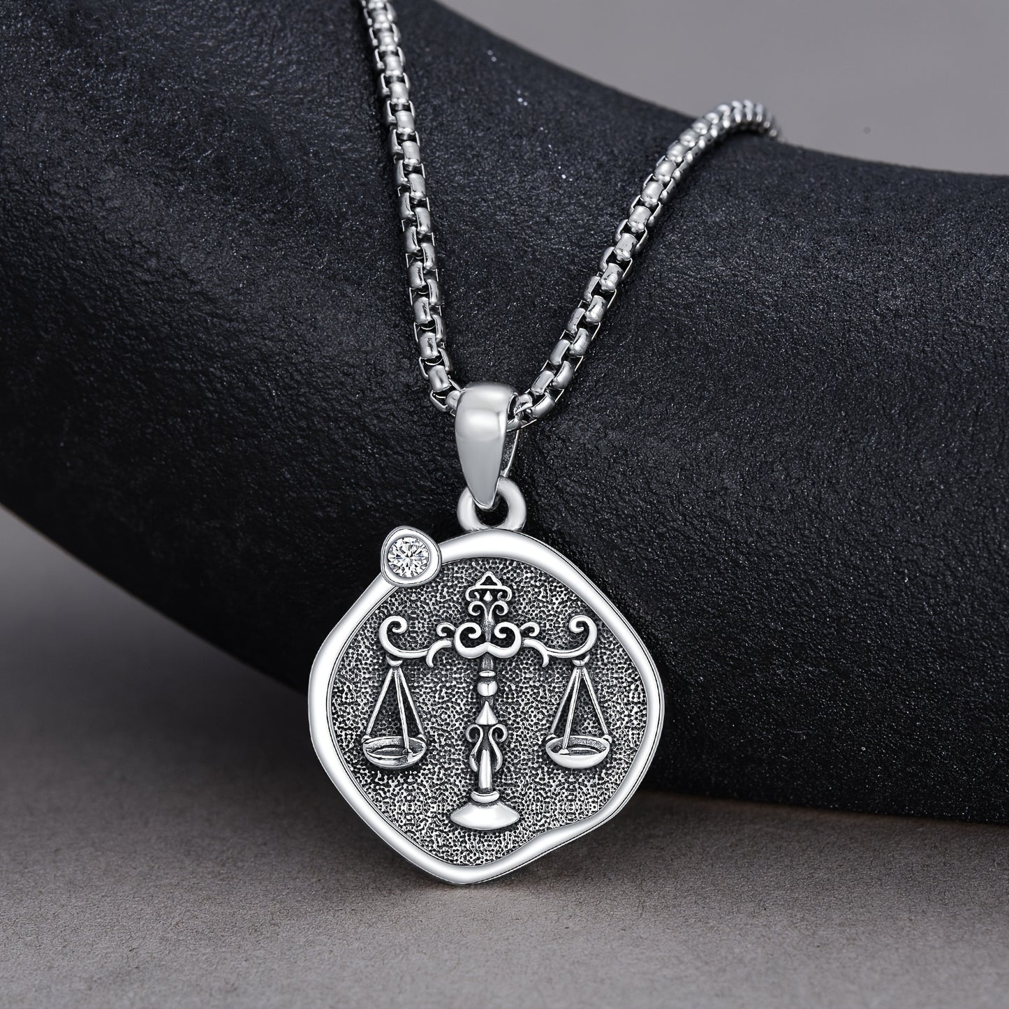[Zodiac Constellation Necklace] 925 Sterling Silver Zodiac Constellation Pendant Necklace - Astrology Horoscope Jewelry Gifts For Women Men